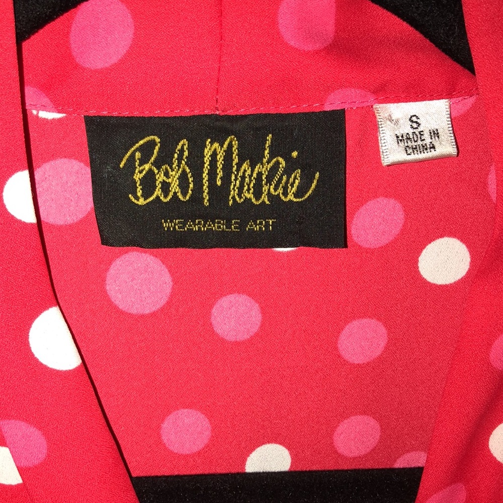 Bob Mackie Wearable Art Blouse - image 2